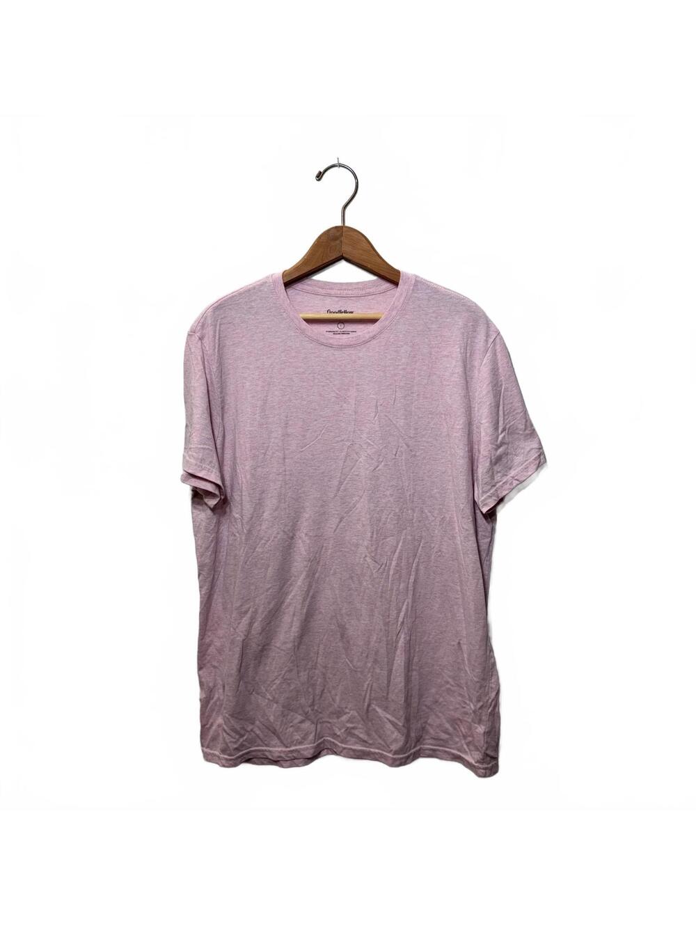 Goodfellow & Co Pink Crew Neck Tee Men's L